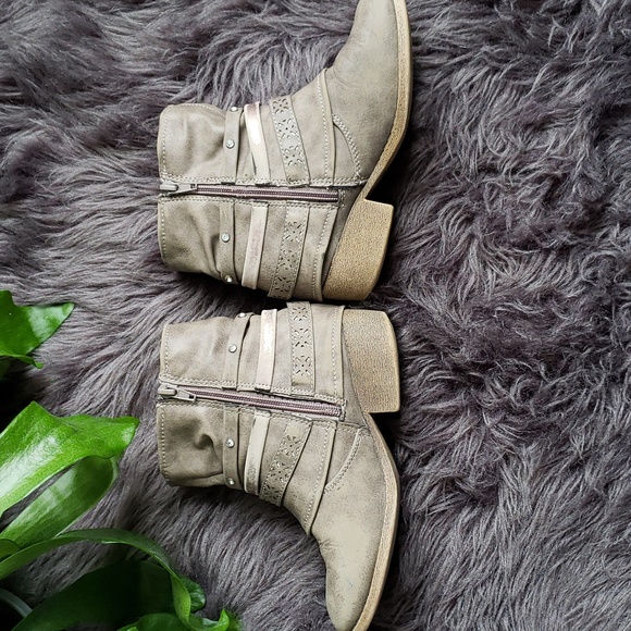 Jellypop Cute Girls Boots Taupe 2 Y Spring - Picture 5 of 5